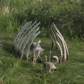 In-Game Dinosaur Bone Location