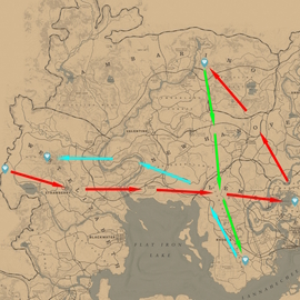 Landmarks Of Riches Treasure Hunt map order